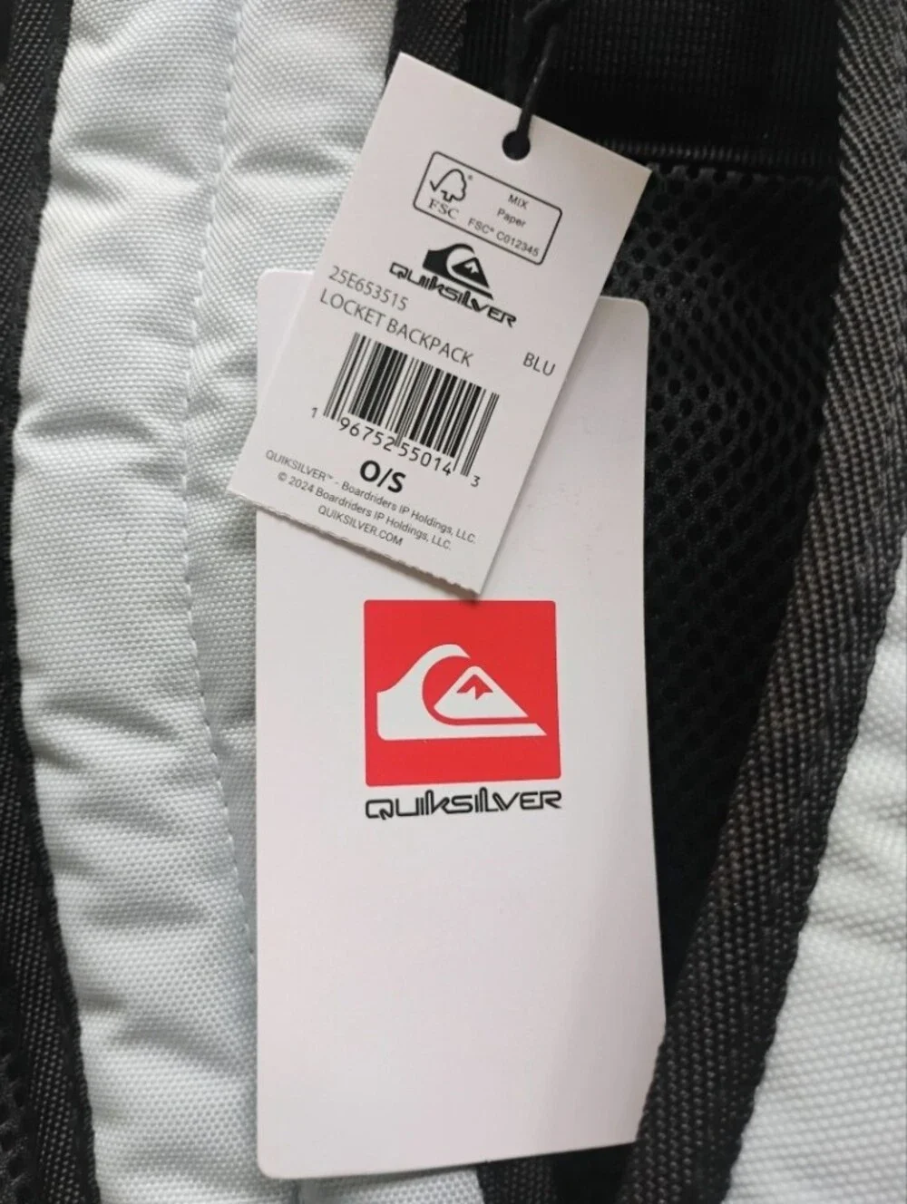 QUIKSILVER NEW Locket Backpack With Laptop Sleeve